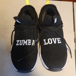 Zumba Fitness Black Athletic Shoes